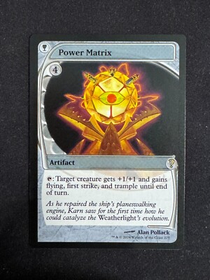Power Matrix (FUTURE SIGHT FRAME) - Mystery Booster 2 (Magic/MTG)