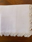  Antique Ivory Handkerchief Lace Edge 1930's