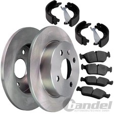 BREMSSCHEIBEN+BELÄGE+BACKEN HINTEN passend für PEUGEOT 4007 OUTLANDER C-CROSSER