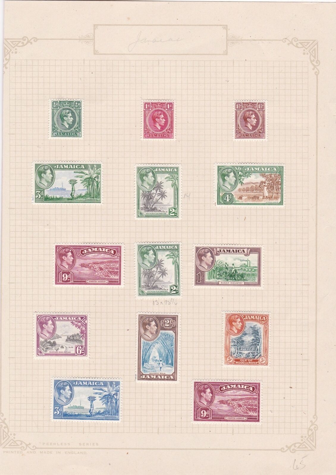 Jamaica rare stamps for philatelists and other buyers MegaMinistore