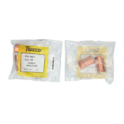 Tweco 34CT Nozzle Insulator New NFP Sealed (2pcs)
