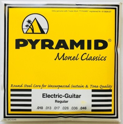 Pyramid Monel Classics Electric Guitar Strings; gauges 10-46