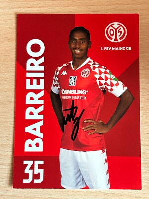  Leandro Barrero Martins- Mainz 05 - Autogrammkarte original signiert - #15779