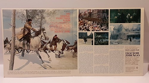 Doctor Zhivago Original Motion Picture Soundtrack (MGM Records S1E-6ST) 1965 LP - Picture 2 of 11