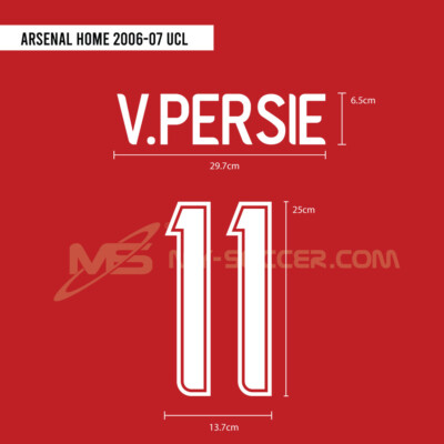 Arsenal FC Home UCL 2006-07 Print (PU Material) | eBay