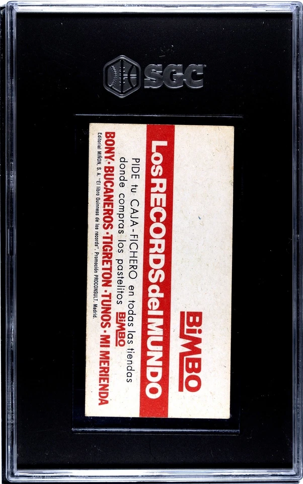 Tarjeta Secretariat Rookie Bimbo Records 1977 #131 SGC 5 carreras de caballos Foto 2 de 2