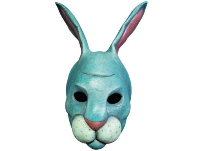 The Umbrella Academy Agent Blau Rabbit Mask Halloween Cosplay Costume Accessory