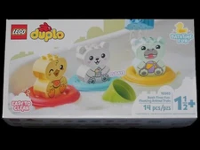New Lego Duplo Bath Time Fun Floating Animal Train #10965