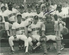 CHELCIE ROSS SIGNED AUTHENTIC 'MAJOR LEAGUE' EDDIE HARRIS 8x10 PHOTO COA ACTOR