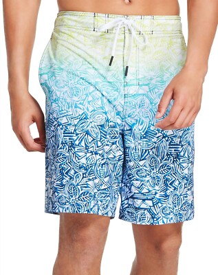 Speedo Floral Fade Bondi Boardshorts 20'' Peacoat M-Medium NWT