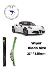 WIPER BLADE FOR Alfa Romeo 4C 2014 - 2021