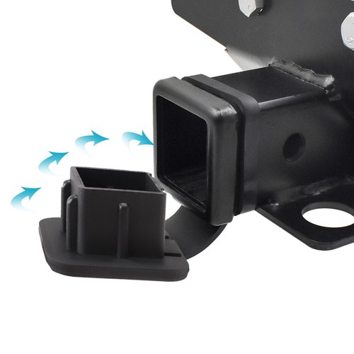 Trailer Tow Hitch Cover Plug For All 2'' Trailer Hitch Receivers Car Accessories - Picture 7 of 13
