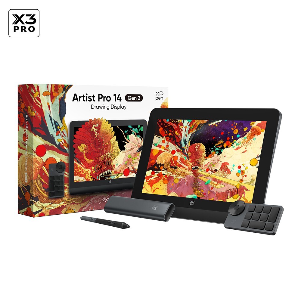 XP-Pen artist pro オファー 14 gen2 Artist Pro 14 Drawing Display
