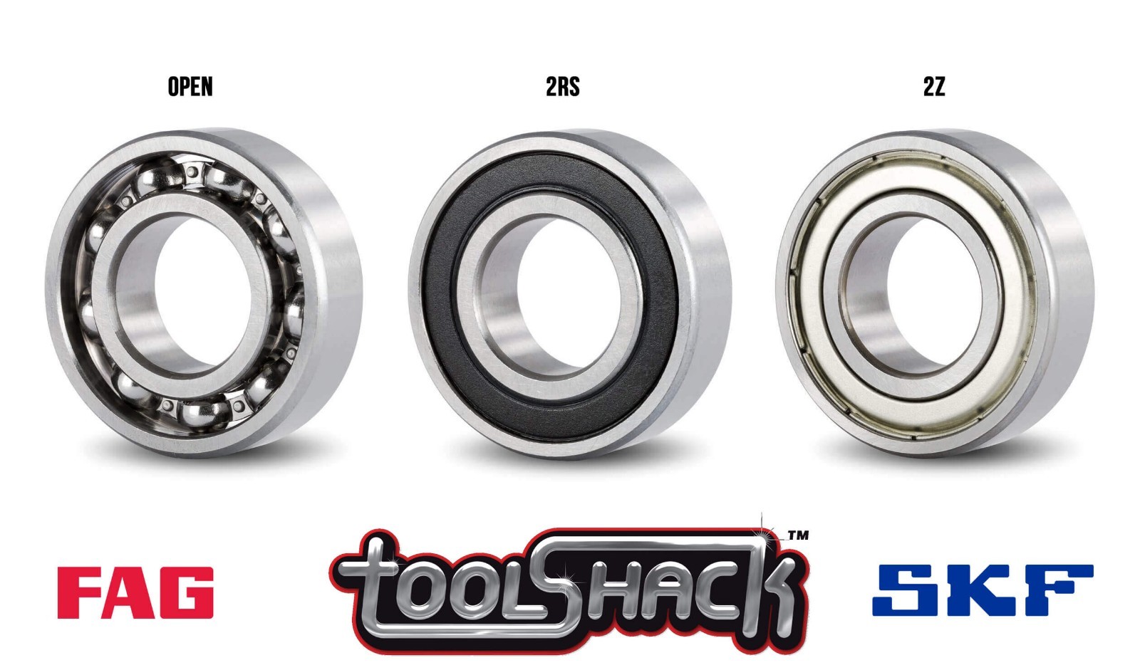 C3 Clearance Industrial Bearings SKF / NTN Ball Bearings - Sizes 6000 To  6300 Series, Open, 2RS (Sealed) Or 2Z (Shielded) NTN Bearings
