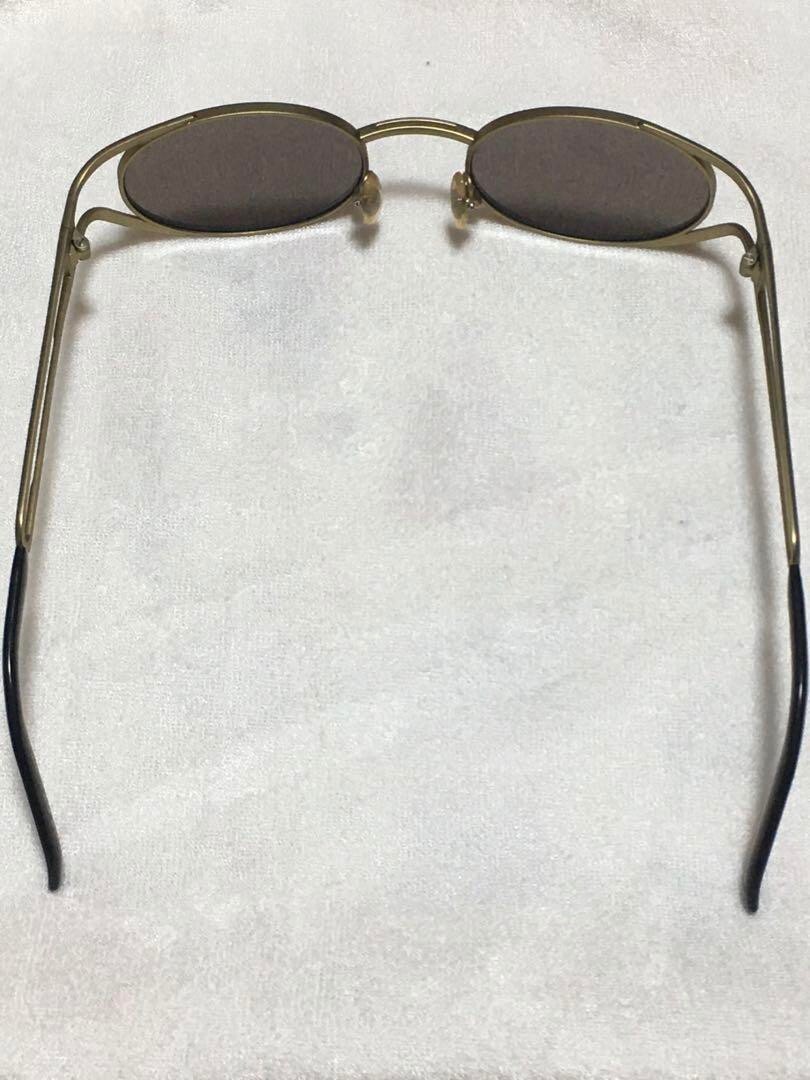 YOHJI YAMAMOTO Vintage Sunglasses 52-5104 Gold Black with Case