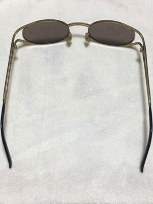 YOHJI YAMAMOTO Vintage Sunglasses 52-5104 Gold Black with Case