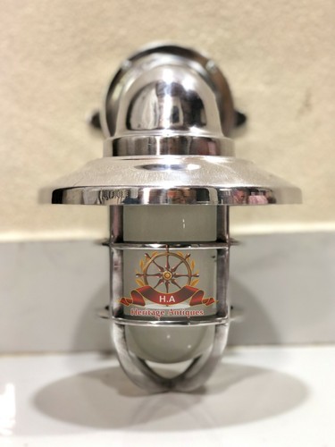 Post Mounted Solid Aluminium Wall Sconce Light with Extra Shade & Junction Box - Picture 5 of 10