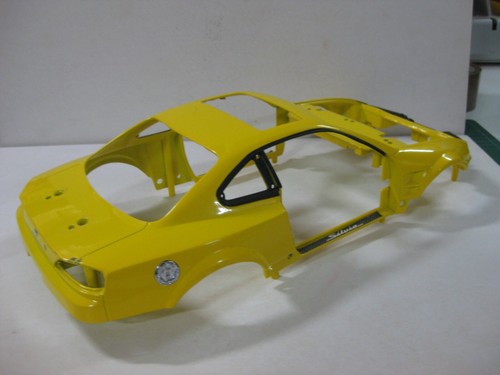 NISSAN SILVIA S-15 EXTREME TUNER 1/12 REPUESTO CARROCERIA AMARILLA - Imagen 4 de 11