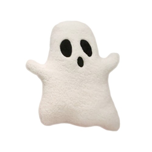 Ghost Plush White Ghost Halloween Pillow Soft Cartoon Stuffed Animals