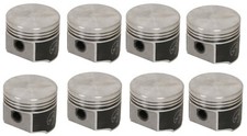 Speed Pro Forged Coated Flat Top Pistons Set8 For Chryslerdodge 383 040 Bore