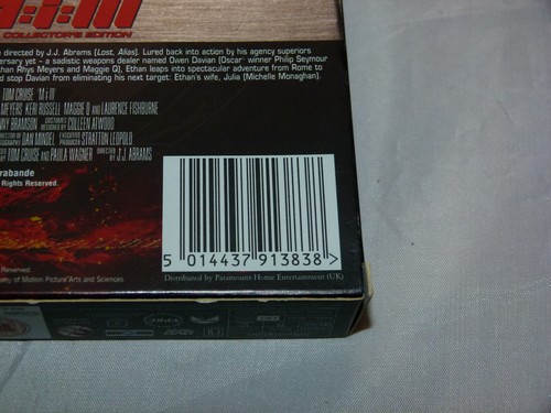 Mission: Impossible 1, 2 And 3 (Box Set) (DVD, 2009) - 第 6/6 張圖片