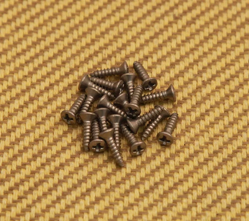 GS-0050-005 (20) Stainless Pickguard Screws For Gibson® Guitar/Bass 