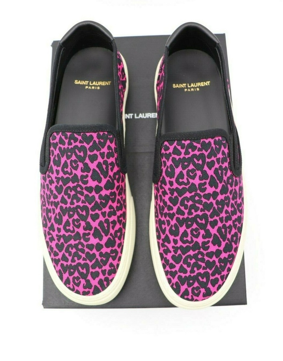 Saint Laurent★素敵!Pink Zebra Print Leather Slip-On Sneaker $_57.JPG?set_id=8800005007