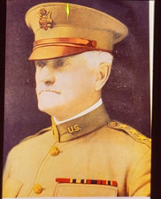 WWI & WWII General Pershing Black Jack US Army Archive Photo Slide Vtg 