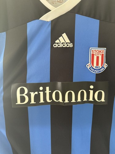 STOKE CITY (XL) ADIDAS 2011/2012 Trikot AWAY Genuine #16 Pennant See Pics - Picture 7 of 19