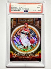 2020 Hoops Bradley Beal Prime Twine Artist Proof /10 PSA 9