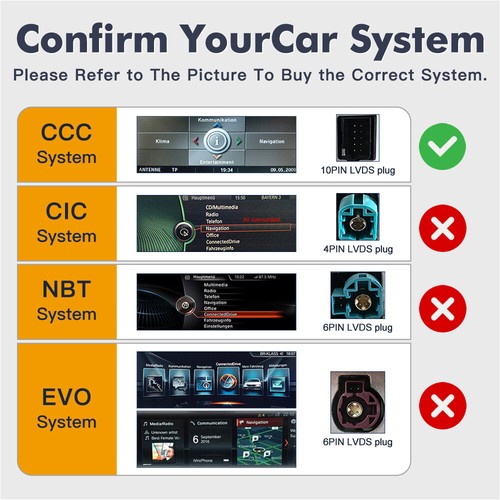 8.8" Android CarPlay Headunit Stereo Navi for BMW 5 3 Series E60 E90 CCC 2005-08 - Picture 4 of 13