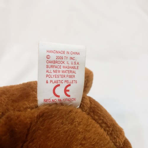 Scooby-Doo Dog Ty Beanie Baby Plush Stuffed Animal 7" 2009 - Picture 9 of 9