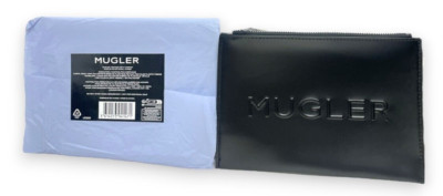 Mugler Black Small Purse 8'' x 6'' NEW As Seen In Pics
