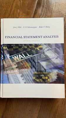 Financial Statement Analysis 8th edition text book, hardcover 