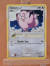 CLEFAIRY Pokemon NON HOLO Card-Secret Wonders-83/132 (Sleeve & Toploader)