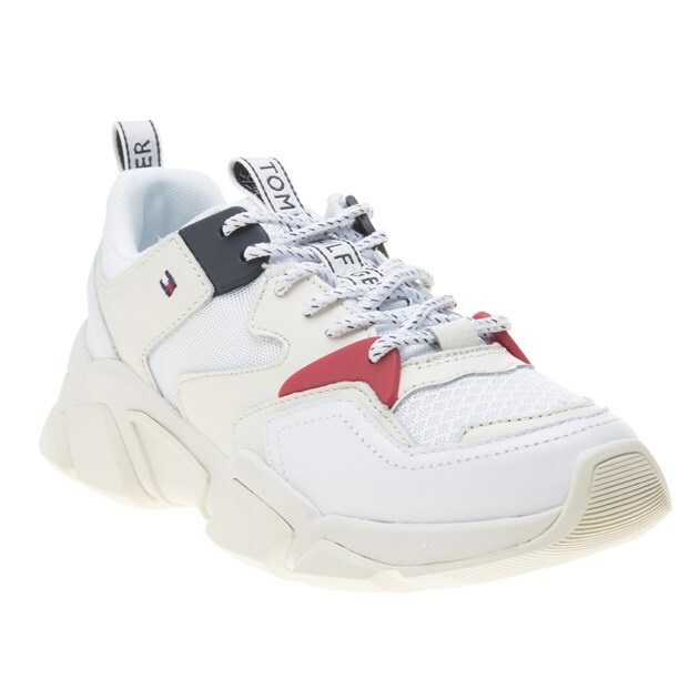 tommy hilfiger womens chunky billy trainer