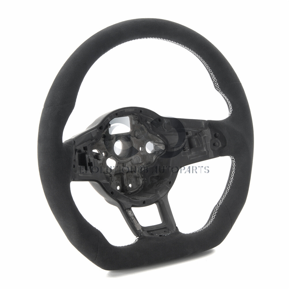 Full Alcantara Steering Wheel Suitable for VW Golf R MK7 7.5 eBay