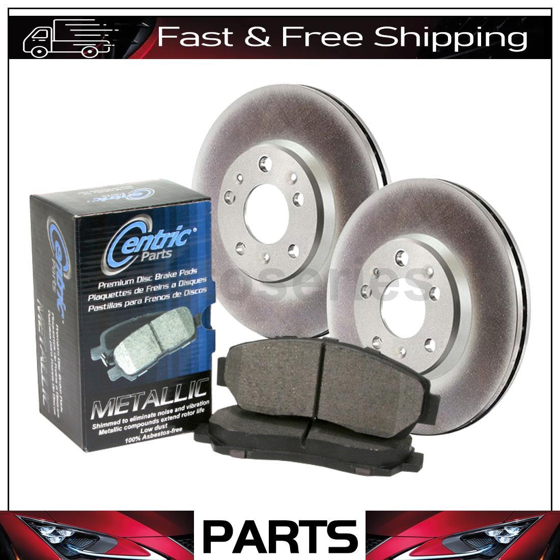 Front Brake Pad Set Brake Rotors Fits Dodge Caravan 2.4L 3.3L 3.0L  3.8L