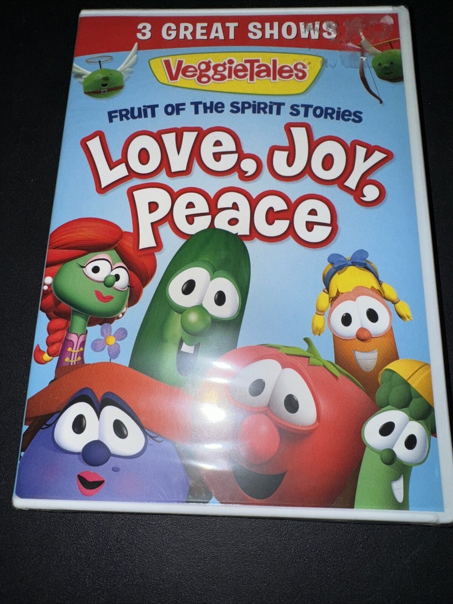 VeggieTales Fruits of the Spirit Stories/Love,Joy,Peace(New/Sealed
