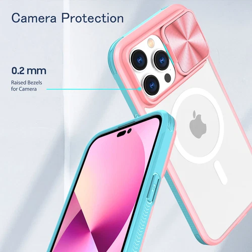 Für iPhone 16 Pro Max 14 15 11 Magnet Slide Kamera Linse Cover - - Bild 44 von 66