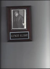 GENCO RUSSO PLAQUE MAFIA ORGANIZED CRIME MOBSTER MOB