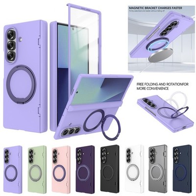 Fr Samsung Galaxy Z Fold 8 Ultra 7 Wireless Charge Hinge Case Ring Screen Cover 
