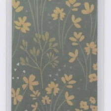 2x6 Inch Moody Flowers Bookmark For Books, Gift For Bookworms & Book Lovers