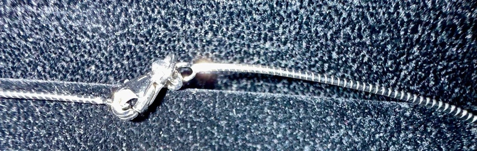 Weißgold Kette/Hals Reif Kette - Bild 3 von 4