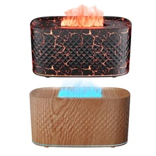 Flame Air Humidifier 2 Mode SPA Indoor Home Fragrance Essential Oil Diffuser