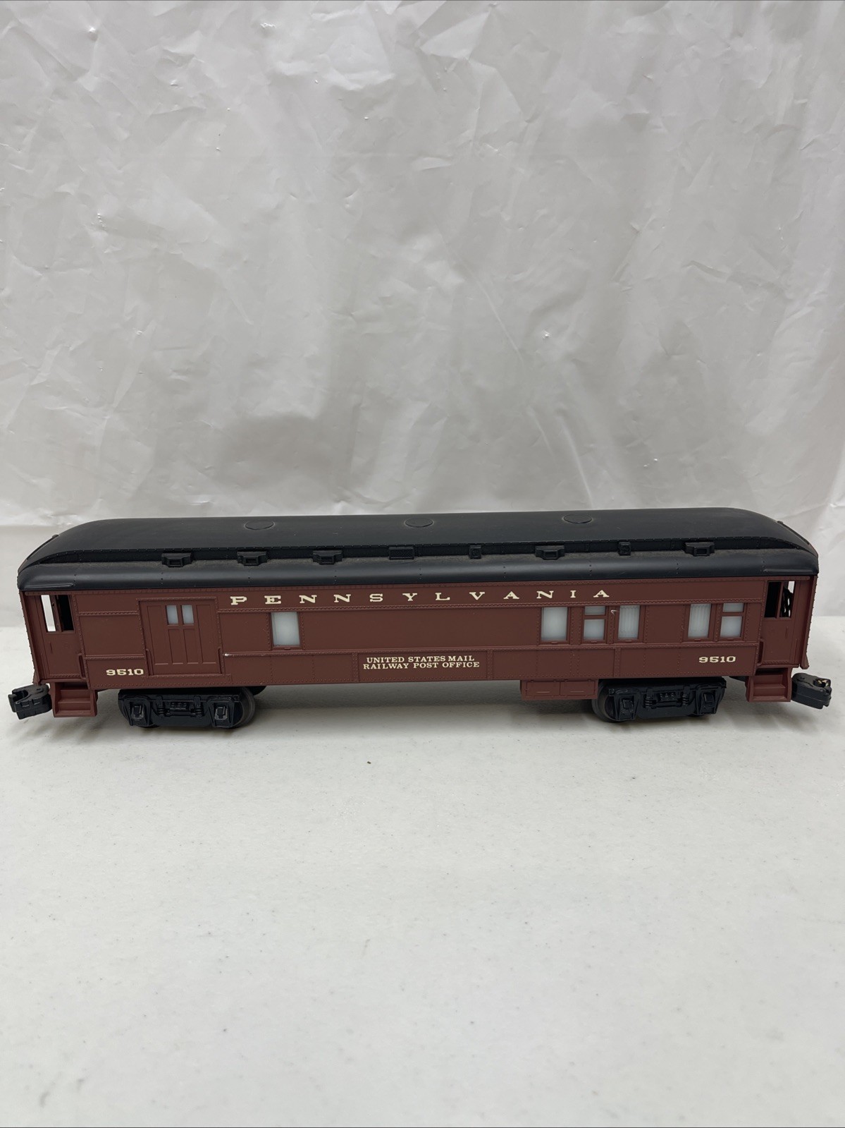 Lionel 6-9510 9512 9514 Pennsylvania Combo Baggage Passenger Car 027 Gauge Lot