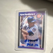 1989 Donruss Ryne Sandberg #105 Chicago Cubs Baseball Card