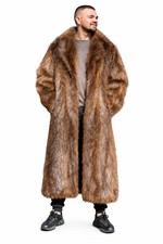 Full-Lengh Beaver Fur Coat