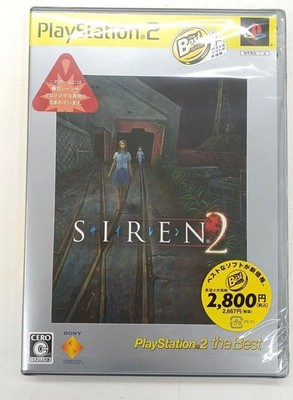 SIREN 2 PS2 Japan Game Survival Horror Action Excellent Condition Japan tG