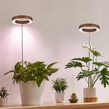 Full Spectrum LED Grow Light for Indoor Plants Adjustable Height, Timer, 5V